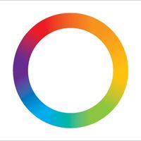 One of design firm Worldstudio’s proposals for a new gay flag used a circle to represent unity, life, and equality.
